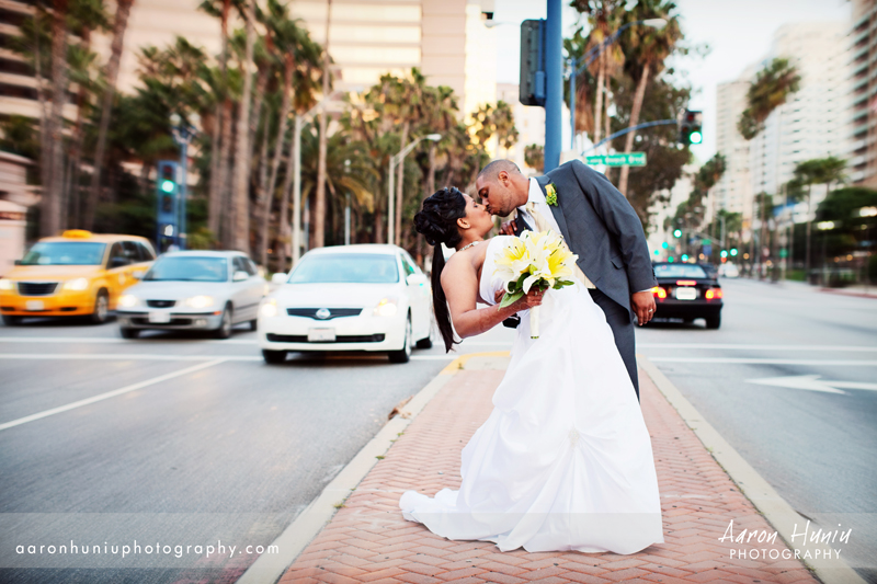 The Sky Room Wedding Courtney + Anthony Long Beach Wedding